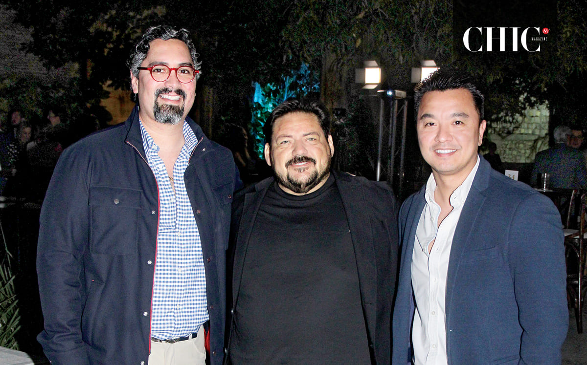 Eduardo Rodríguez, Mauro Reyes y Daniel Dan