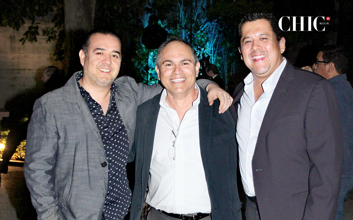 Gabriel Hernández, David Bretzfelder y Arturo Nuñez