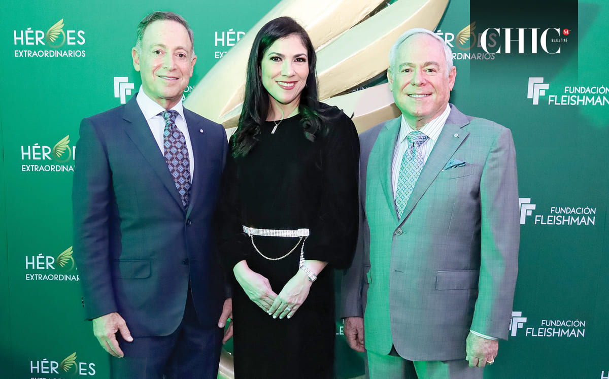 Robert Fleishman, Mariana Priego y Herman Fleishman