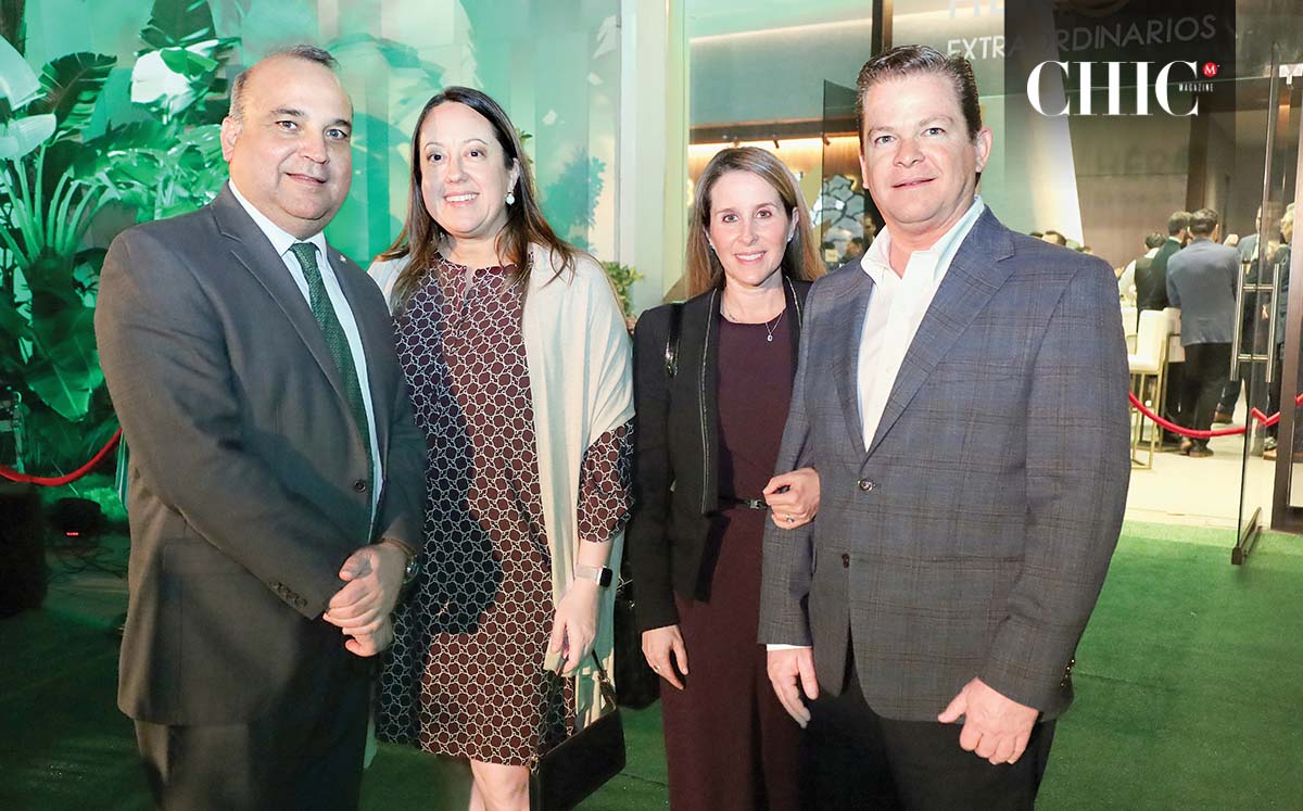 Sergio Rodríguez, Marcela Haces, Lourdes González y Eduardo Eichelmann
