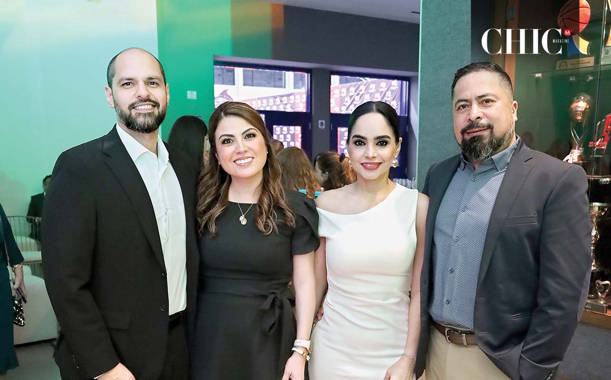 Víctor Hugo Collins, Lesvia De la Rosa, Diana Cadenas y Marco Antonio Torres