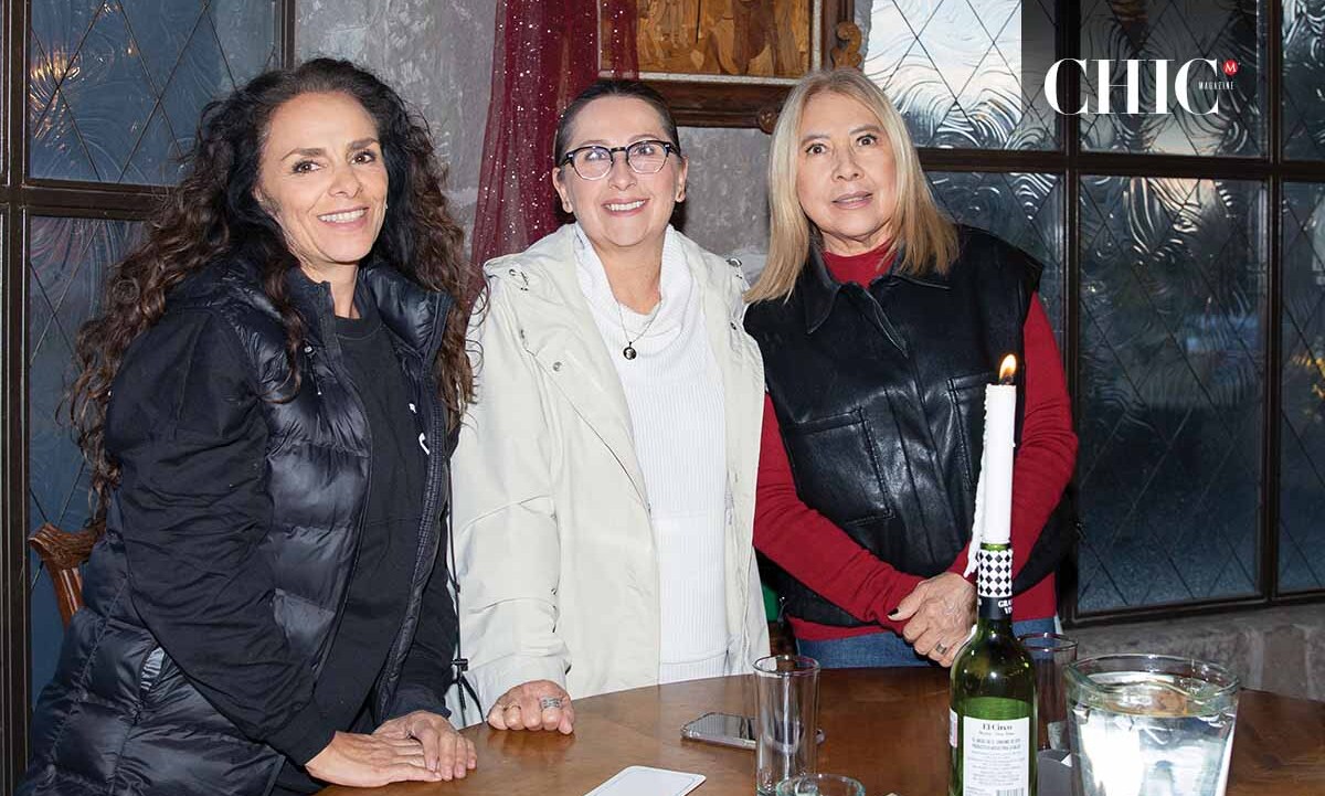 Alejandra Yañez, Maru Pérez y Blanca Llerandi