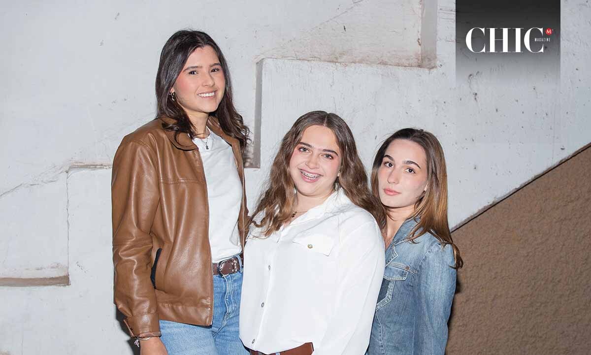 Valentina Esquivel, Maika Bianchini y Sofía Fernández