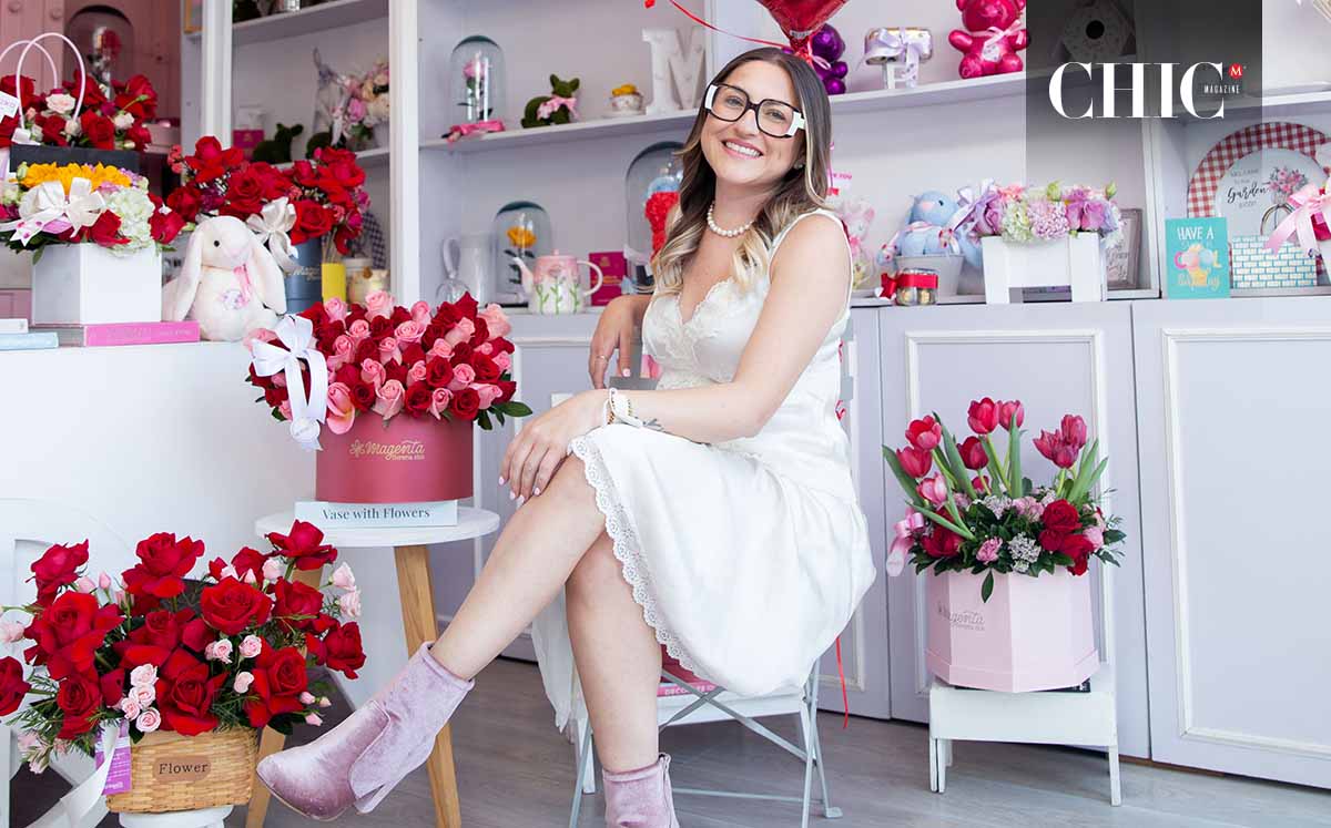 Lilibeth Mohedado, fundadora de Florería Magente, revela cómo cada arreglo puede contar una historia (Fotos: Yanahui F. Sevilla)
