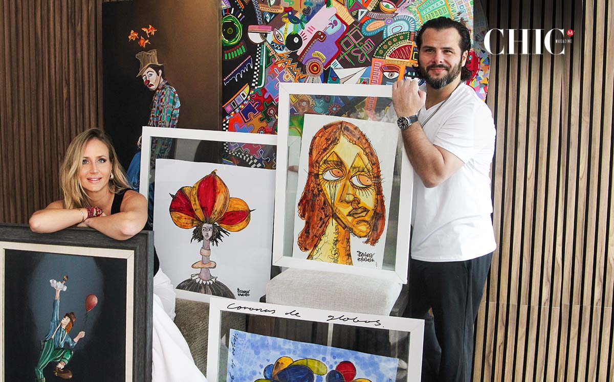 María José Peláez y Eduardo Handall. (JOSÉ CHANG)