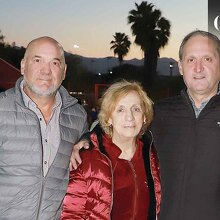 Eduardo Garza, Consuelo Zambrano de Garza y Virgilio Garza / Fotos: Roberto Alvarado