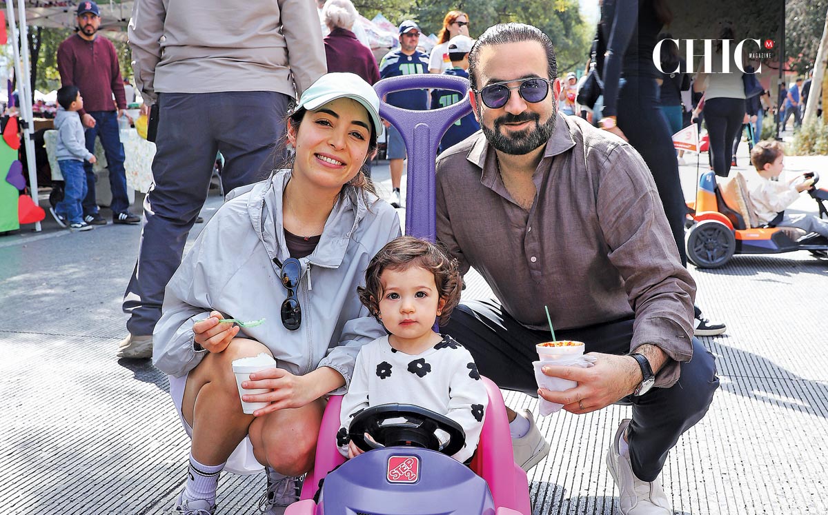 Elisa Cruz, Luciana Farah y Mauricio Farah. Fotos: Roberto Alvarado