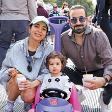 Elisa Cruz, Luciana Farah y Mauricio Farah. Fotos: Roberto Alvarado