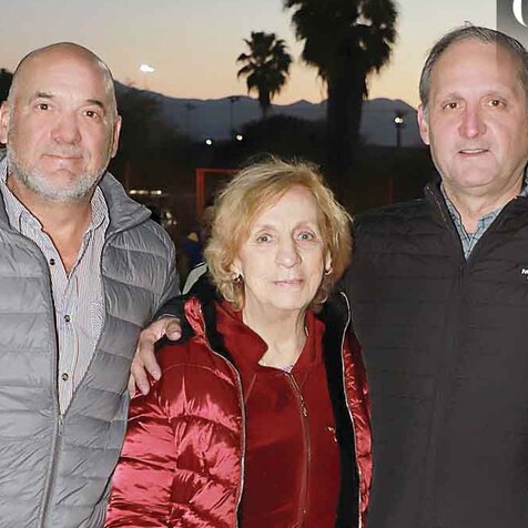 Eduardo Garza, Consuelo Zambrano de Garza y Virgilio Garza / Fotos: Roberto Alvarado