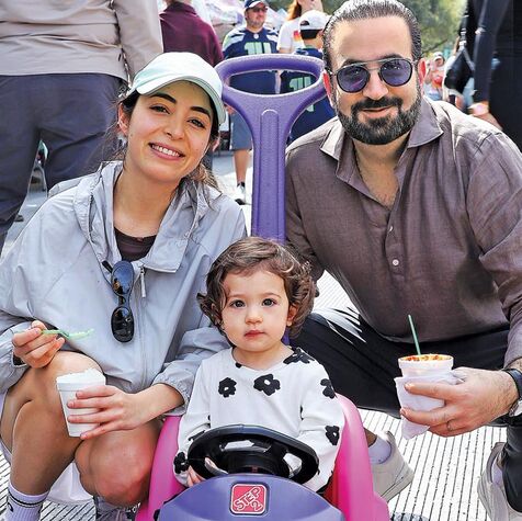 Elisa Cruz, Luciana Farah y Mauricio Farah. Fotos: Roberto Alvarado