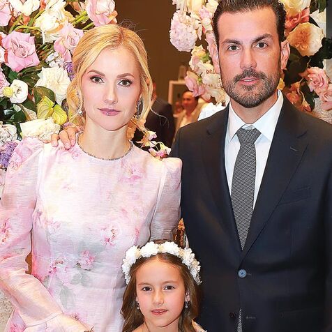 Miriam Meade de Quintanilla, Jerónimo Quintanilla y Milena Quintanilla Meade. Fotos: Daniel Saldívar