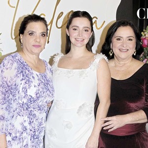 Neno Schekaiban, Valeria Garza y Noelia Garza