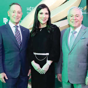 Robert Fleishman, Mariana Priego y Herman Fleishman