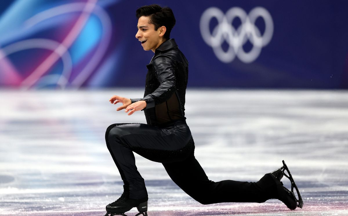 Donovan Carrillo pasó a la final del programa libre en los Juegos Olímpicos de Invierno 2026 y así fue su participación (Getty Images)