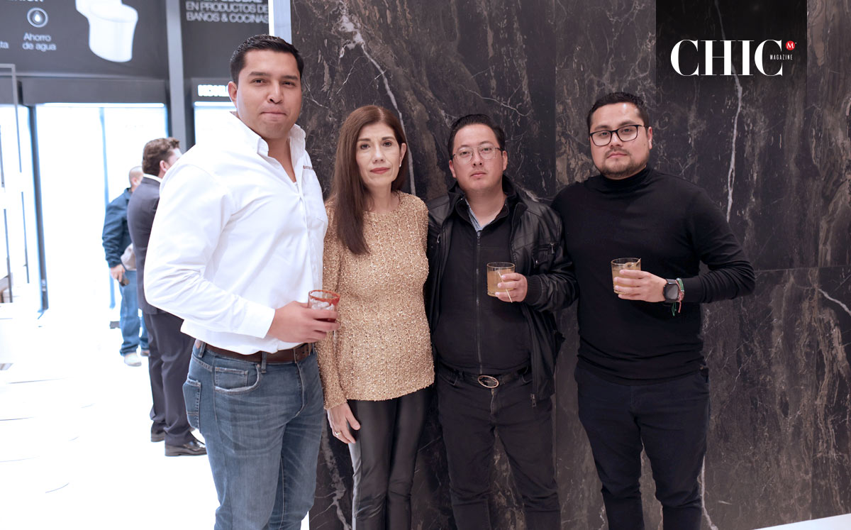 Christian Bautista, Sandra Mijares, Ángel García y Carlo  de Santiago