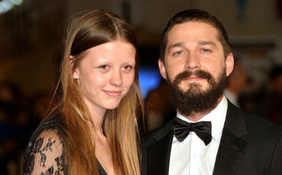 Fuentes aseguran que Shia LaBeouf y Mia Goth llevan casi un año separados (Getty Images)