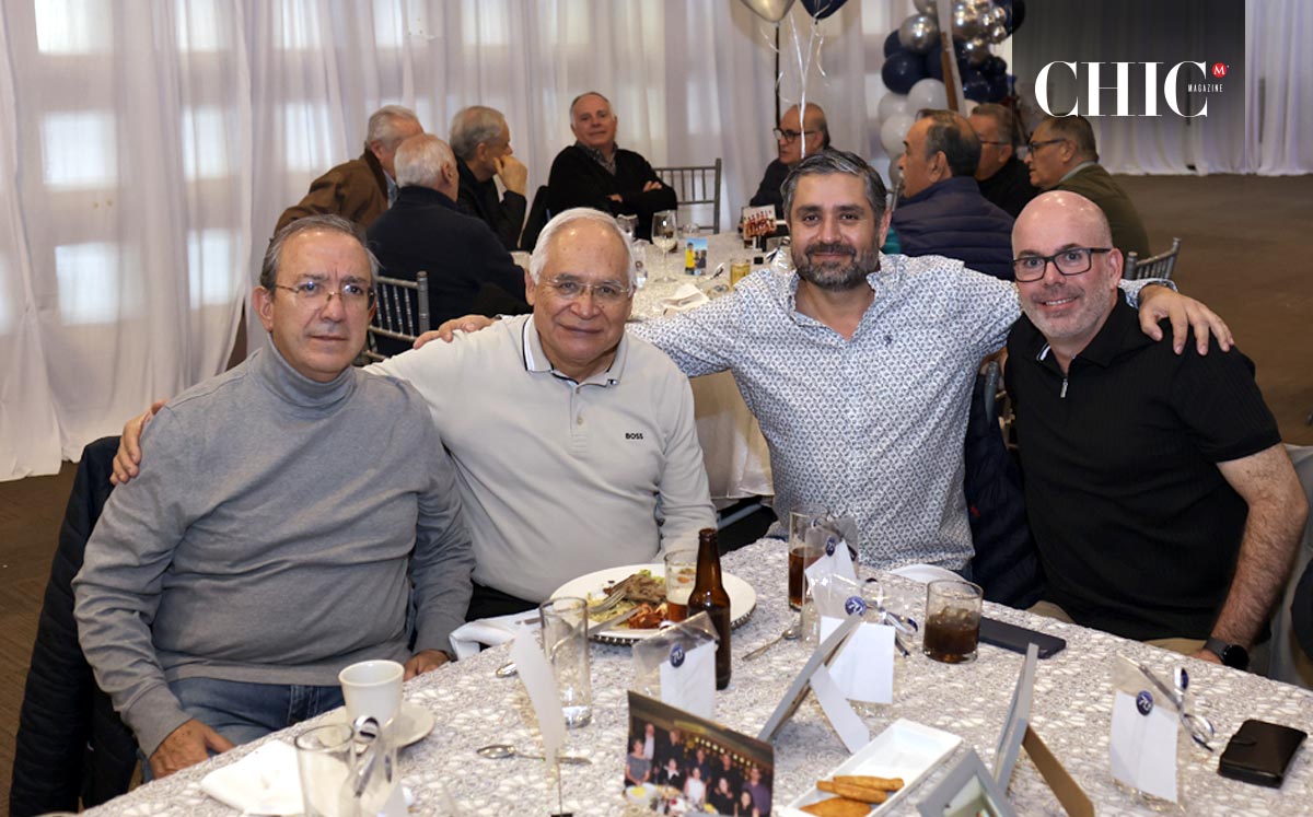 Marcelino Covarrubias, Marcial de la Rosa, Antonio Padrelín y Alfonso Garibay