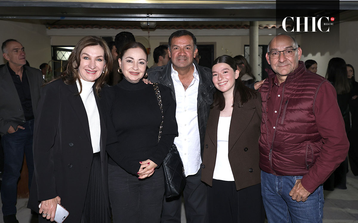 Samia Olivier, Laura Ochoa, Jaime Salazar, Ana Laura Olivier y Alejandro