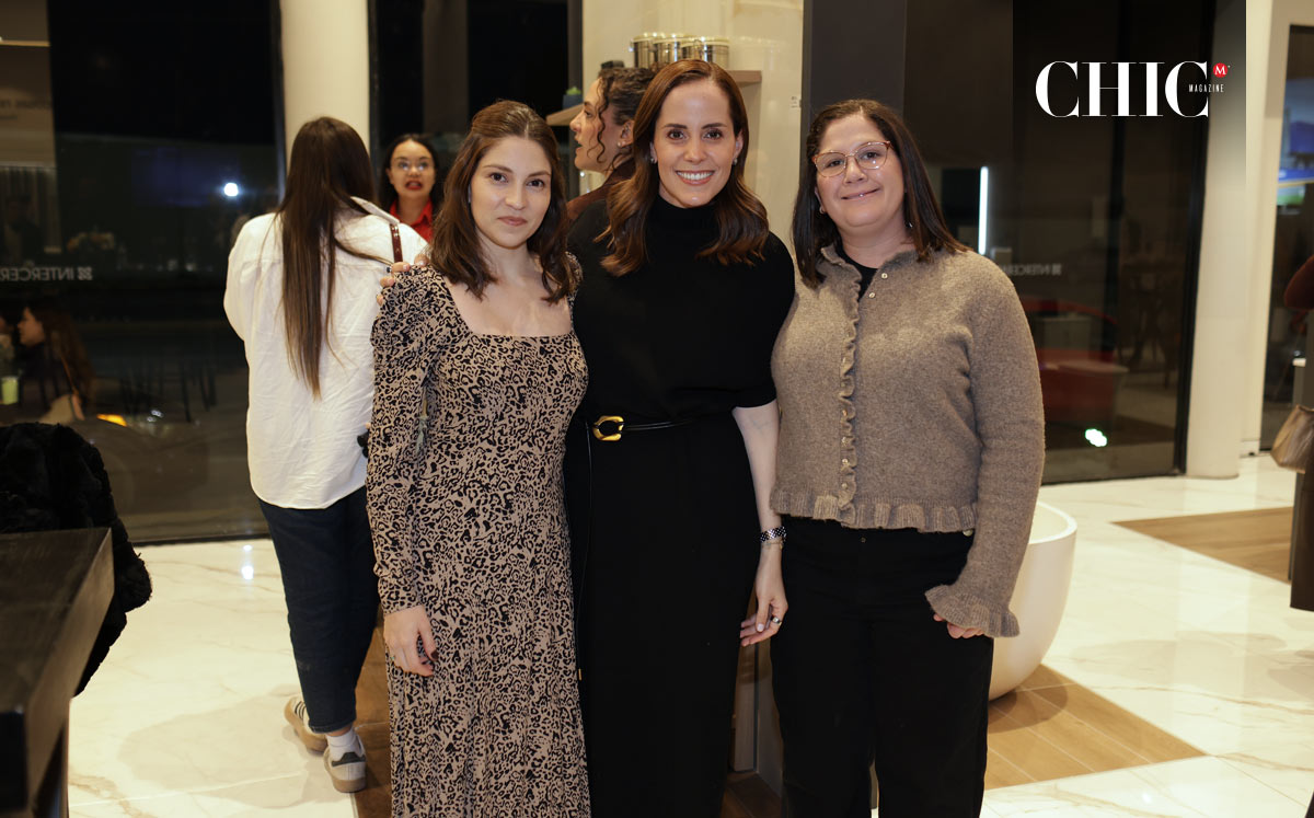 Valeria Mejía, Ana Mary Gómez y Elisa Gutiérrez