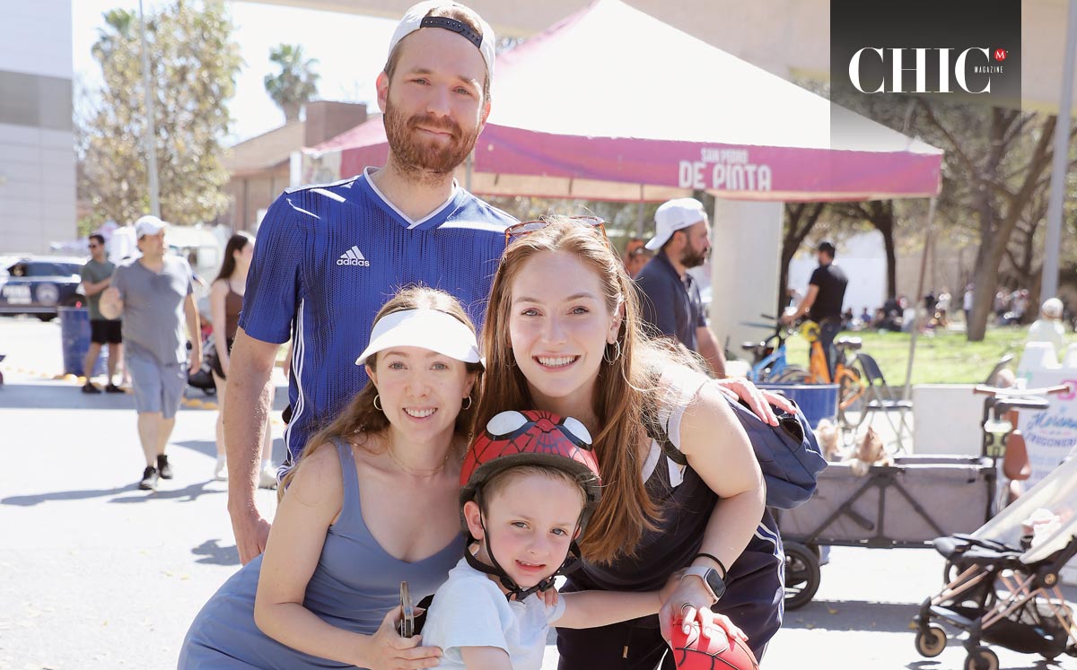 Carlos Bremer, Melissa Marroquín, Paulina Bremer y Santiago Camino Bremer. Fotos: Roberto Alvarado