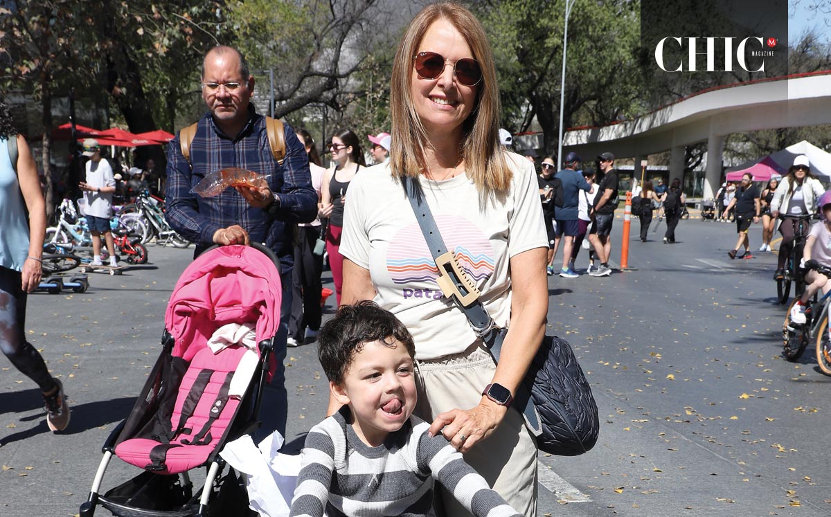 Christel Enkerlin y Santiago Belden