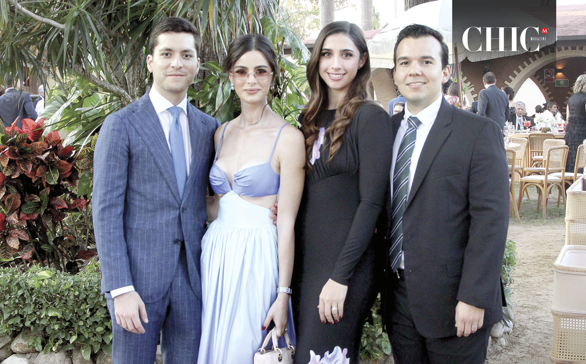 Fabián Terán, Jazmín de Terán, Ana Lucia Madero y Javier Ceccopieri