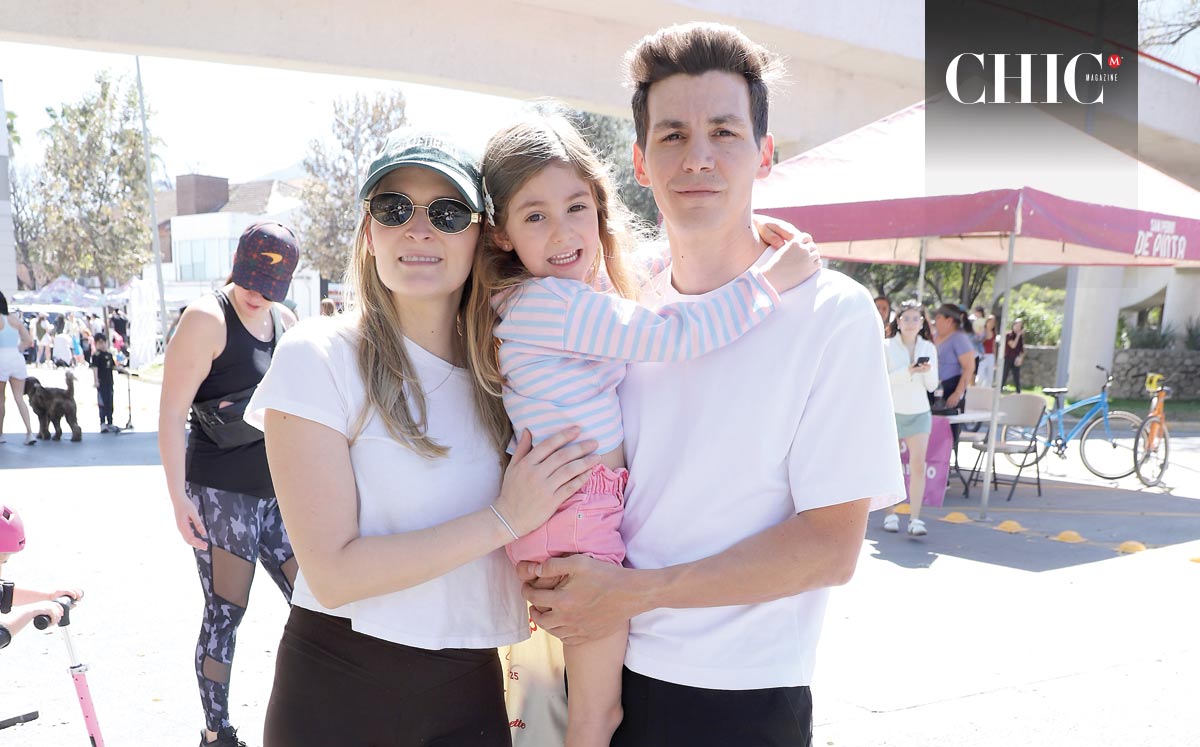 Francis Polín, Sofía Miller y Eduardo Miller