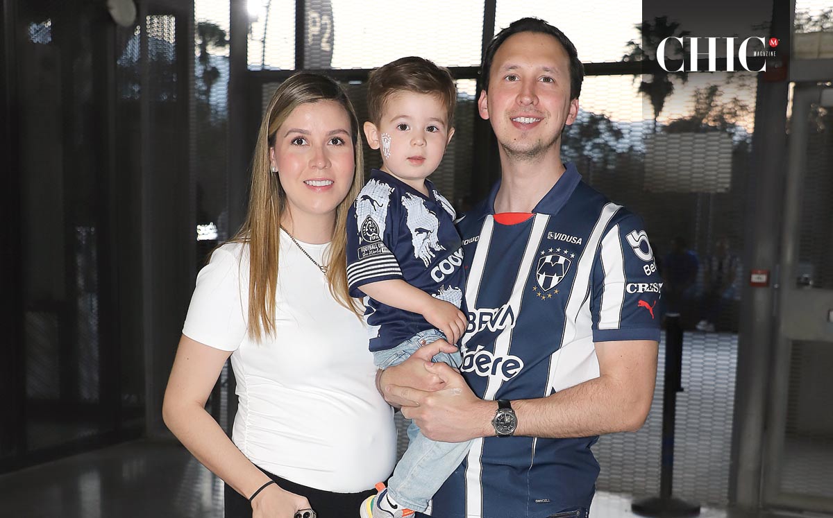 Juliana Rodríguez, Sergio Villarreal y Sergio Villarreal