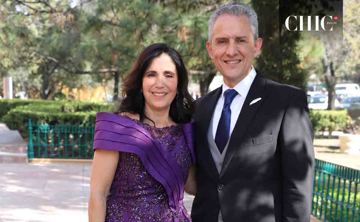 Papás del novio. María Elena Fernández de Coronado y Alberto Coronado / Fotos: Roberto Alvarado