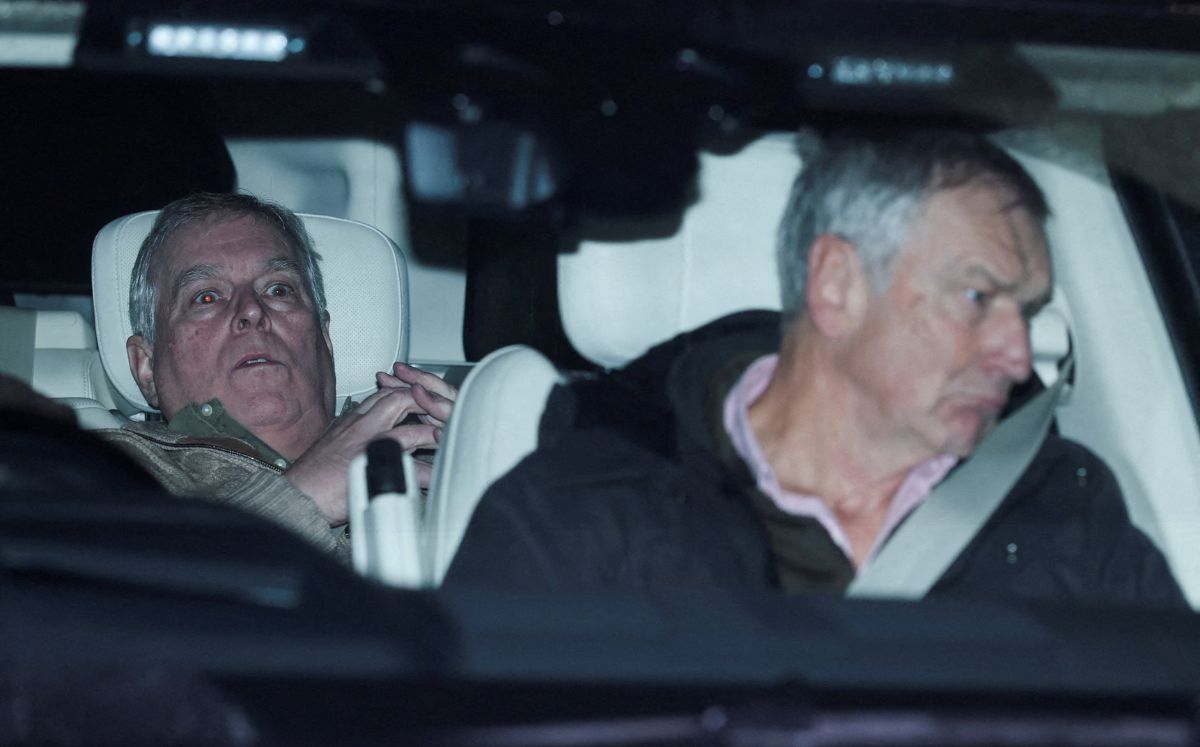 El Príncipe Andrés tras ser liberado (Foto: Reuters)