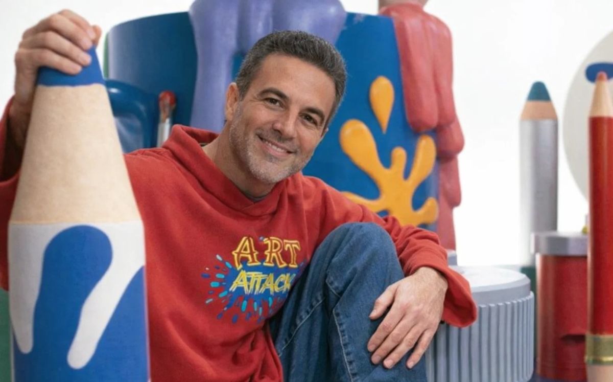 Así se vería Rui Torres de "Art Attack" en la actualidad, según la IA (Foto: Instagram)