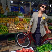 La empresa que dirige es MyBikeMx, está dedicada al diseño y fabricación de bicicletas urbanas a medida. (Fotos: @holasoydavo)