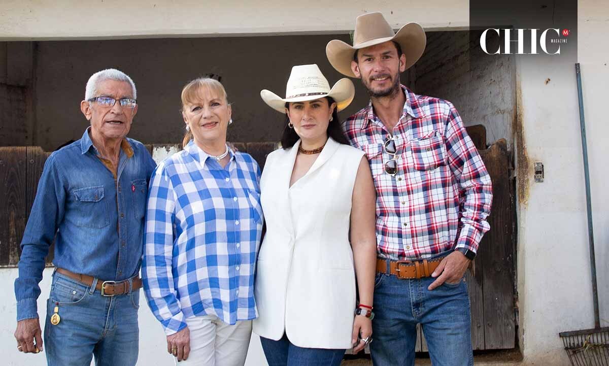 Francisco Jiménez, Lucy Jiménez, Edna De Coss y Fernando Jiménez