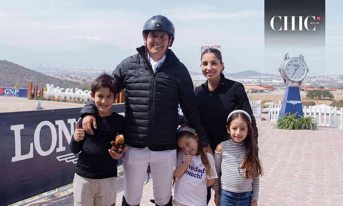 Arturo Parada, Mariana Parada, Leonardo Parada, Luciana Parada y Alejandra Parada