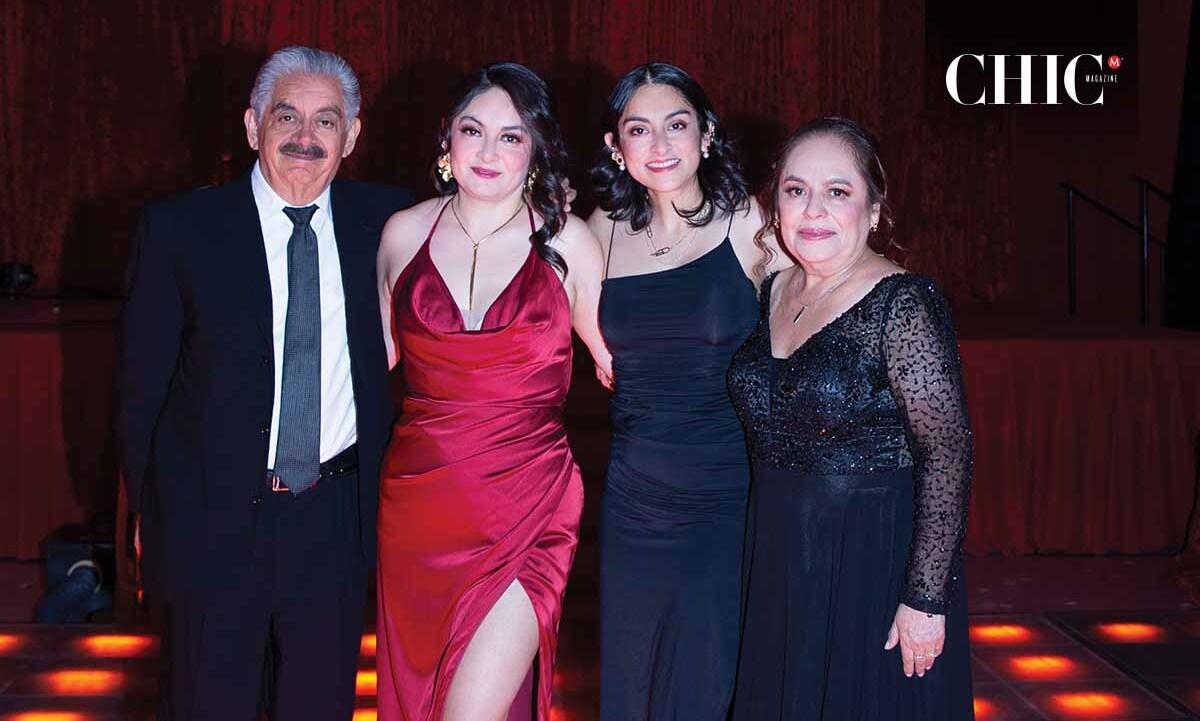 Apolinar Brito, Itzel Brito, Karen Brito y María Rosa Delgado