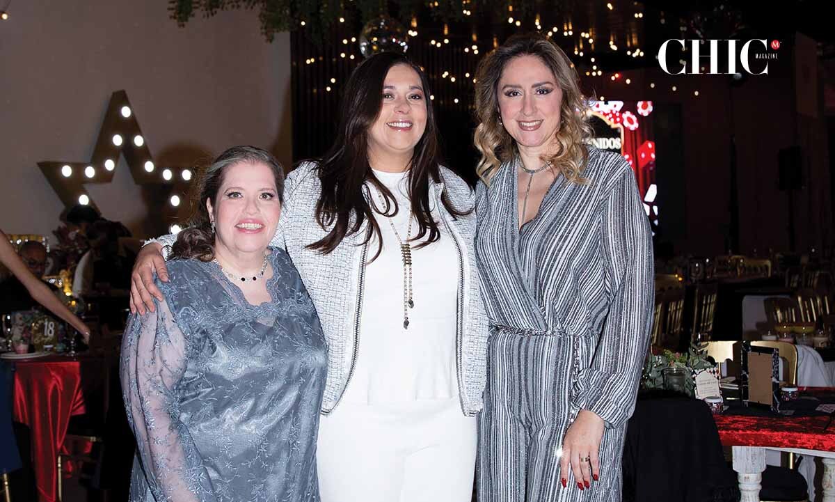 Isabel Lorite, Angelina Lanzagorta y Gabriela Gutiérrez