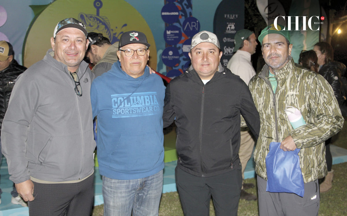 Alberto Cardenas, Victor Morales, Carlos Rodriguez y Luis Loaiza