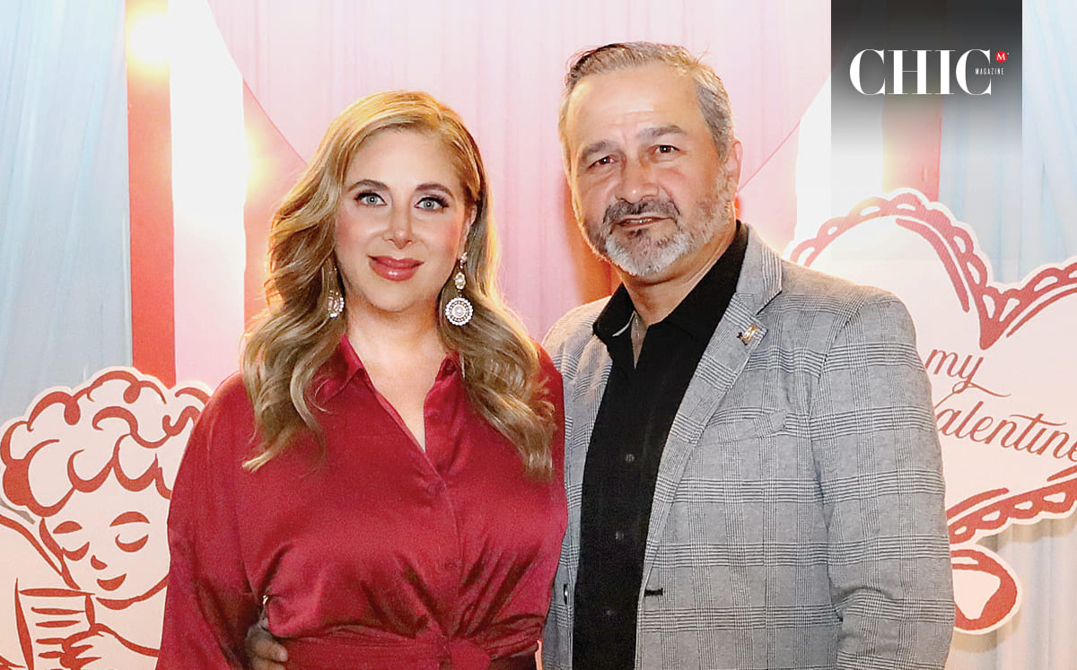 Andrea Leal y Leandro Elizondo