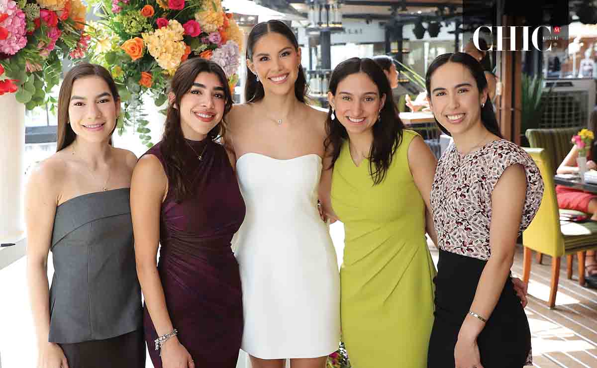 Ana Sofía Puente, Ana Cristina Lozano, Daniela Morales, Daniela De Villa y Paulina García