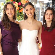 Angélica Espadas, Daniela Morales y Roberta Morales. Fotos: Daniel Saldívar