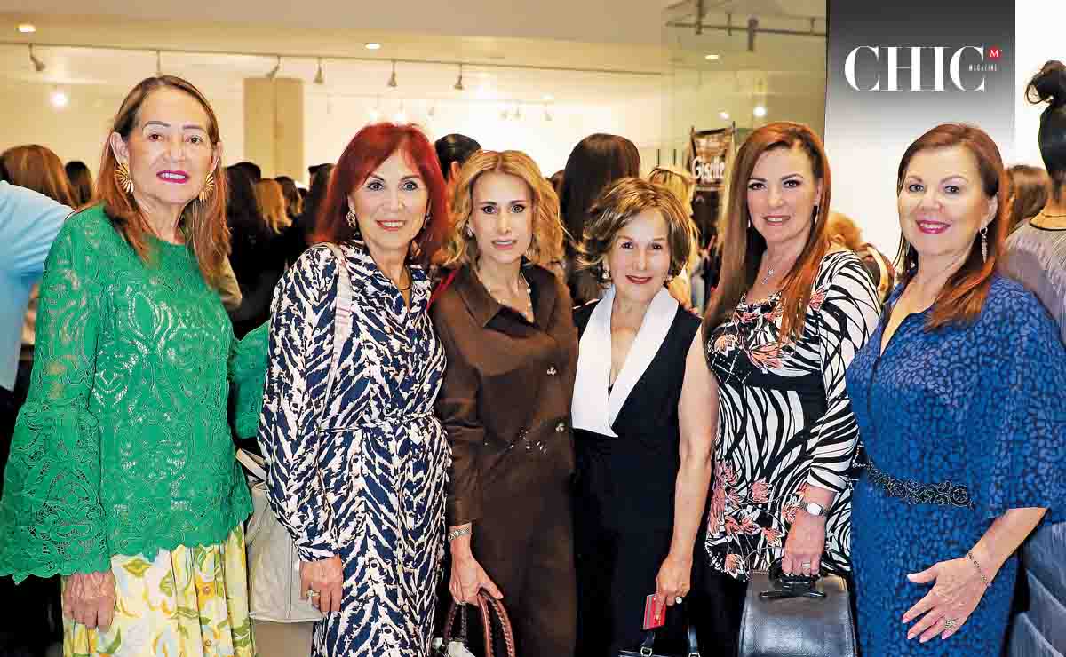 Carmen Herrera, Patricia García, Graciela Tancredi, Adriana Tijerina, Marlene Dávila de Rodríguez y Maricela Guzmán  / Fotos: Roberto Alvarado