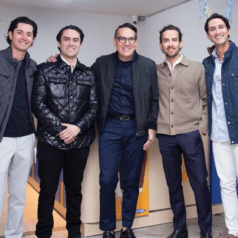 Daniel Márquez, Enrique Chargoy, Wallace Tonon, Rodrigo Lozano y Gabriel Gerala (Fotos: Yanahui F. Sevilla)