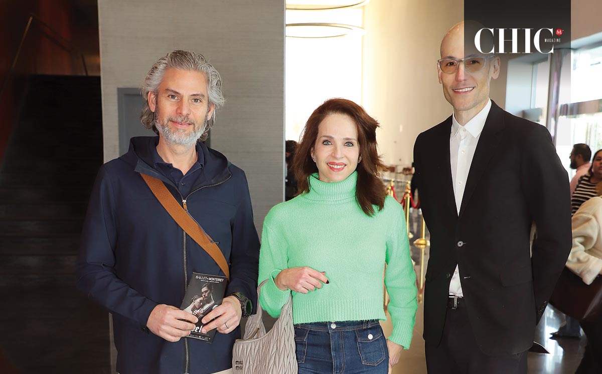 Federico García, Gaby Elizondo y Fernando Donis