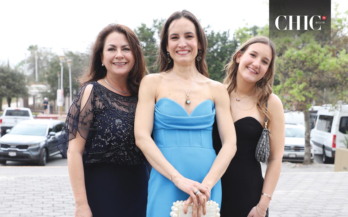 Gabriela Tuker, Marian Vidaurri y Greta Vidaurri