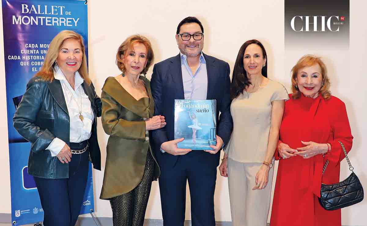 Liliana Melo de Sada, Yolanda Santos de Hoyos, Manuel Camelo, Yolanda Garza de González y Aurora Cantú de Cagnasso  / Fotos: Roberto Alvarado