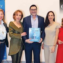 Liliana Melo de Sada, Yolanda Santos de Hoyos, Manuel Camelo, Yolanda Garza de González y Aurora Cantú de Cagnasso  / Fotos: Roberto Alvarado