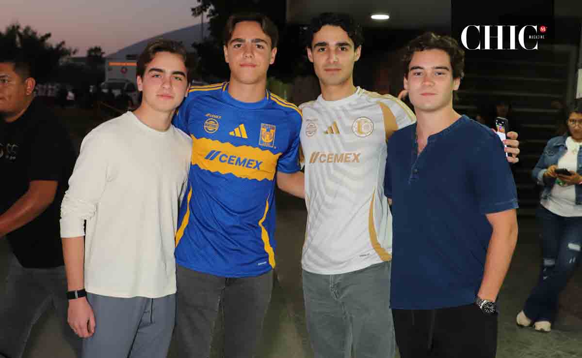 Luciano Restrepo, Tadeo Mijares, Joaquin Mijares y Andres Diaz / Fotos: Roberto Alvarado