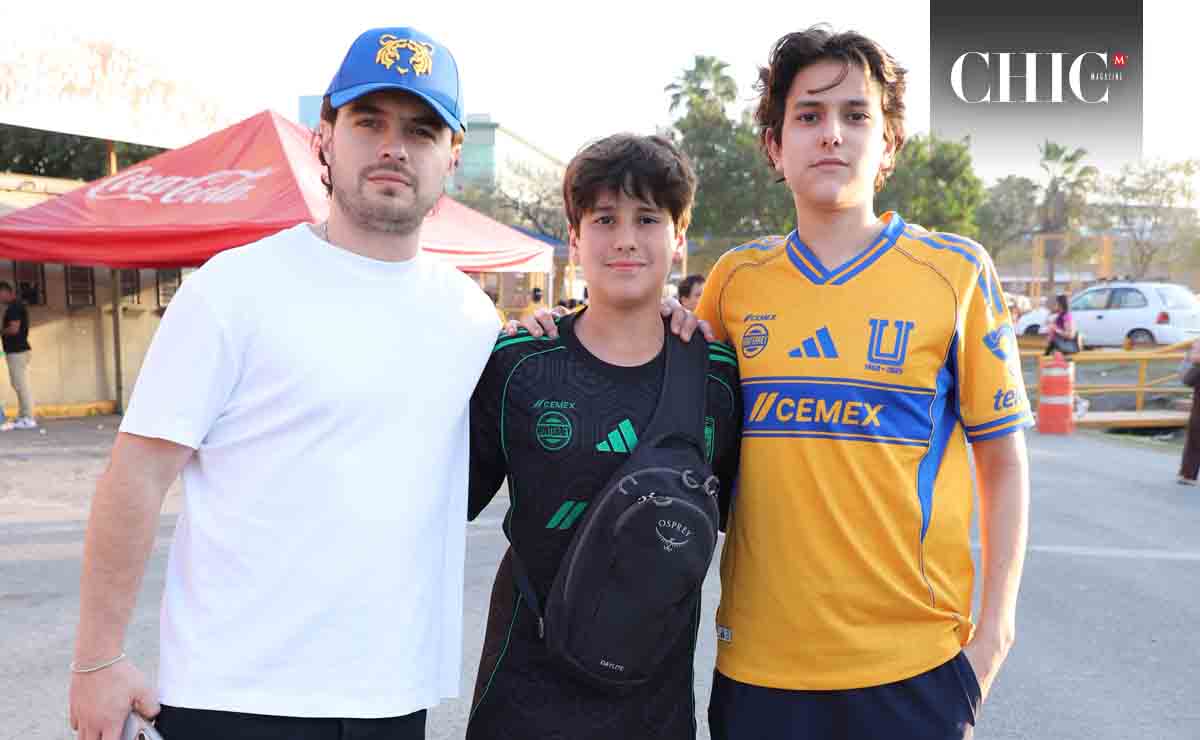Michel Zarur, David Treviño y Diego Treviño / Fotos: Roberto Alvarado