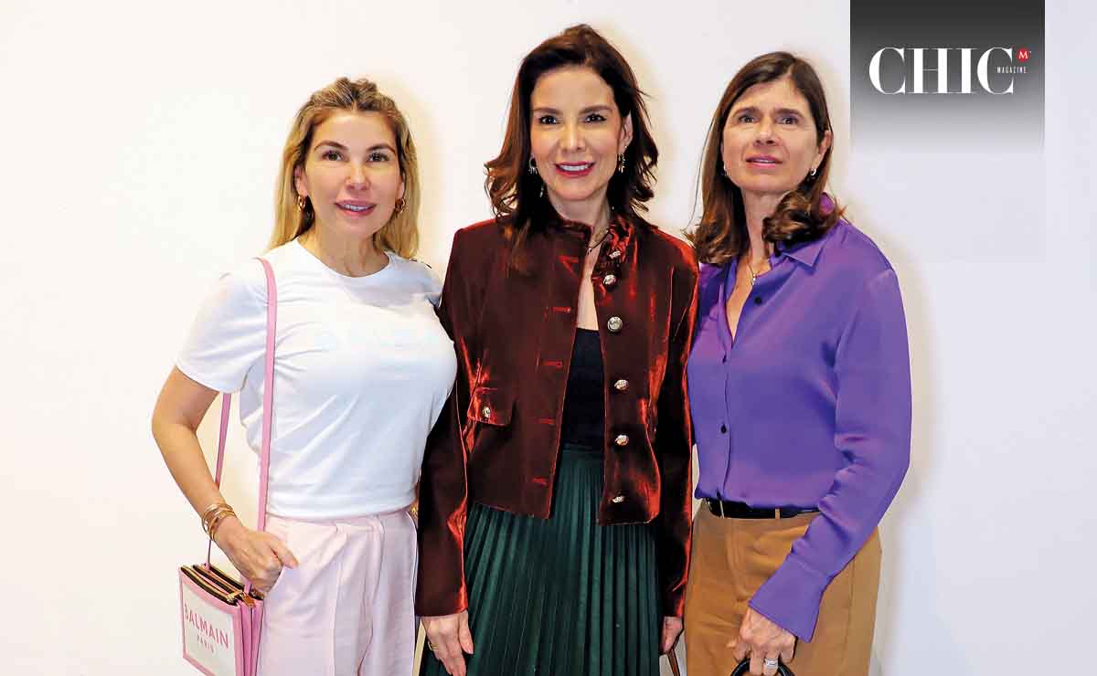 Roberta Barrera, Mónica Martínez de De la Garza y Catalina Carrillo de Garza  / Fotos: Roberto Alvarado