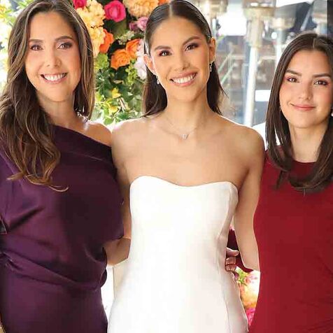 Angélica Espadas, Daniela Morales y Roberta Morales. Fotos: Daniel Saldívar